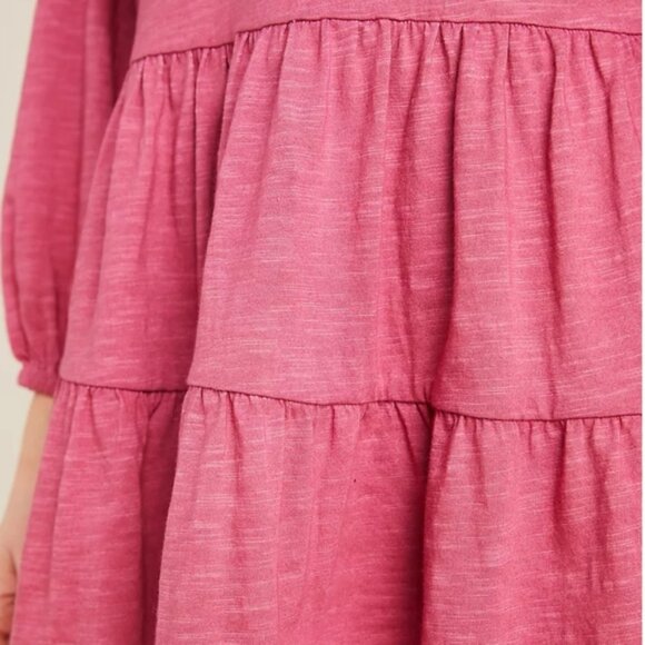 Anthropologie Maeve Isola Tiered Babydoll Top - Picture 5 of 12